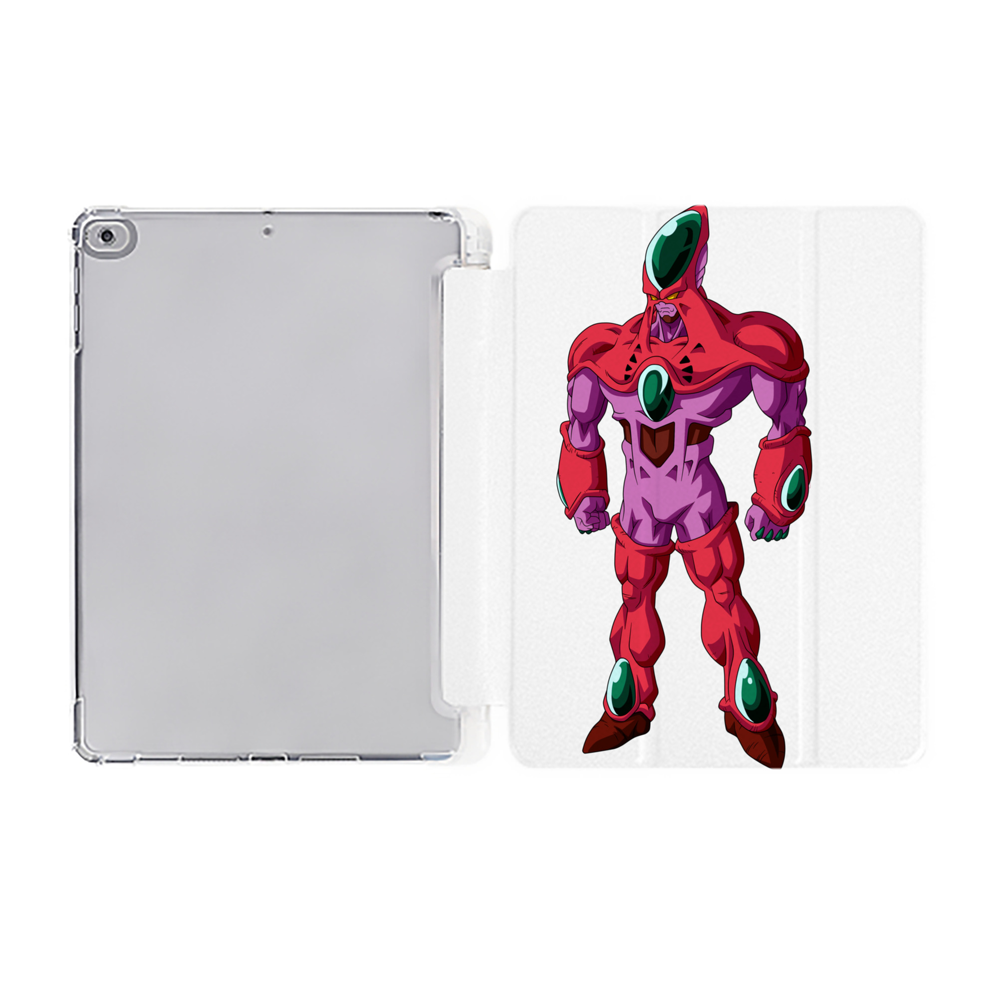 （画像用） ドラゴンボール DRAGON BALL IPad ケース ペン収納付き 三つ折りスタンド PUレザー×シリコン 対応機種9.5/10.5/10.9インチ